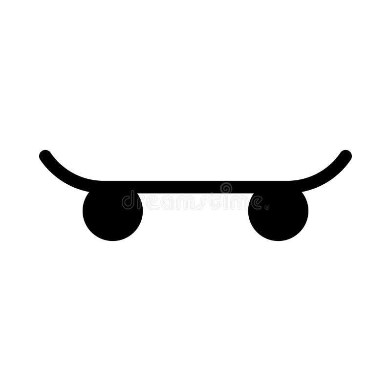 Game vector glyph flat icon stock illustration.