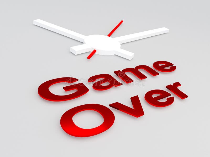 Download Game Game Over Nature Royalty-Free Stock Illustration Image