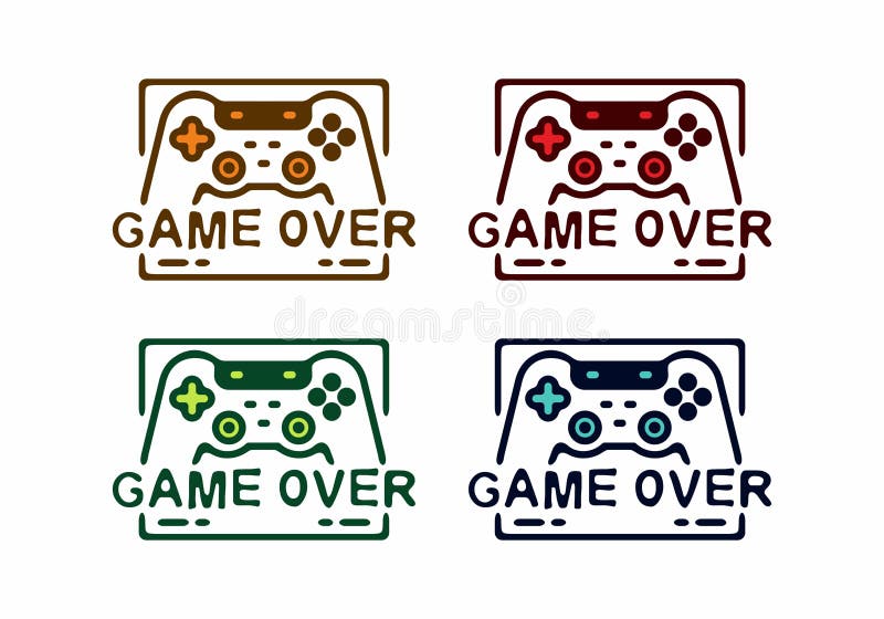 Game Over Logo Design Stock Illustrations 574 Game Over Logo Design Stock Illustrations Vectors Clipart Dreamstime