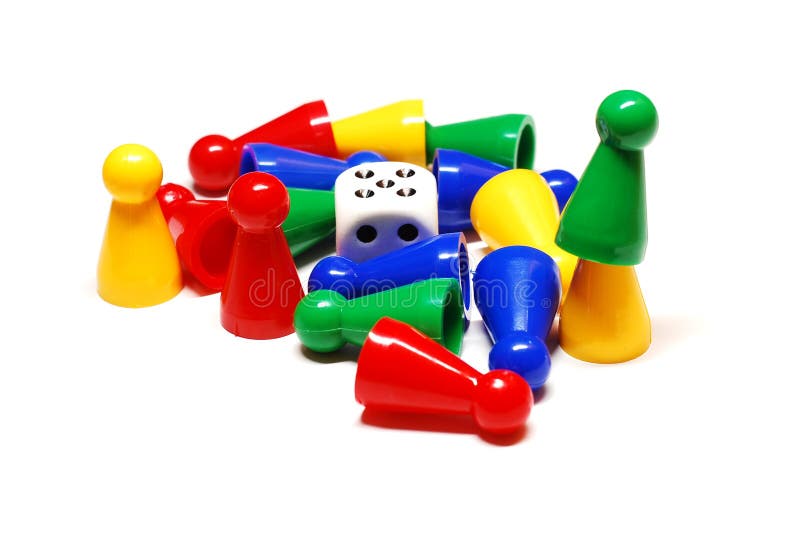 Family Entertainment Game Night Stock Image Image of pawns, pieces