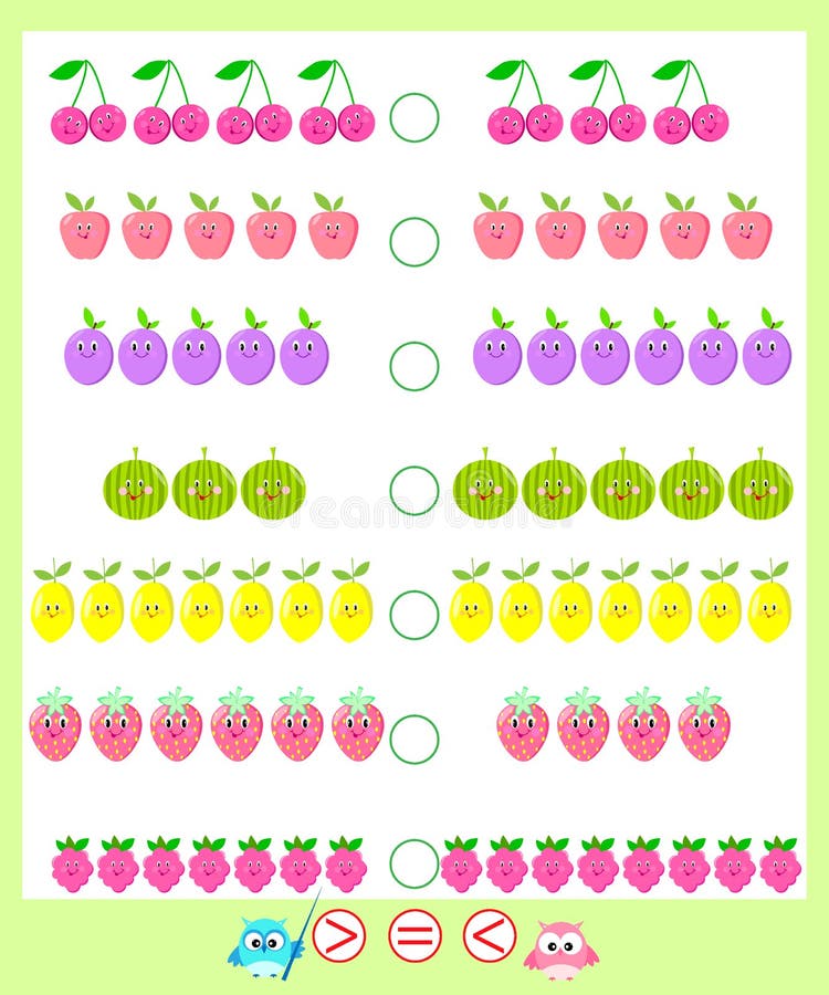 Game puzzle is less is equal to a riddle vector illustration Game puzzle is less is equal to a riddle vector illustration