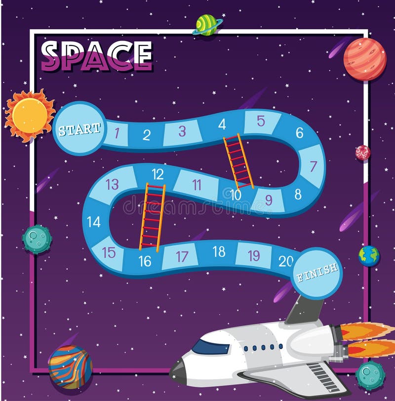 Boardgame Template Sky Background Stock Illustrations – 126 Boardgame ...