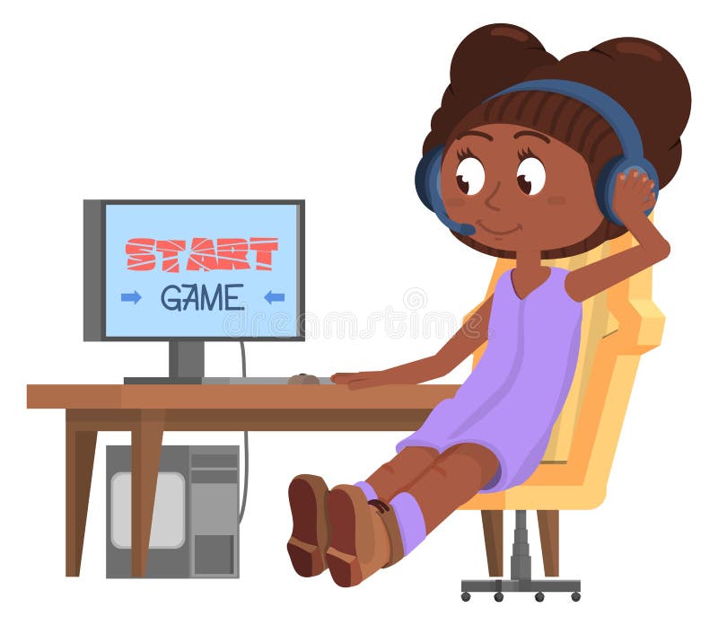 9+ Thousand Cartoon Kid Playing Computer Game Royalty-Free Images, Stock  Photos & Pictures