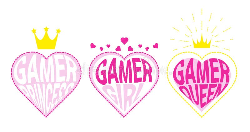 Gamer life quote text phrase quotation Royalty Free Vector