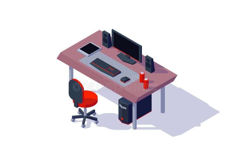 Gaming Setup Stock Illustrations 86 Gaming Setup Stock Illustrations Vectors Clipart Dreamstime