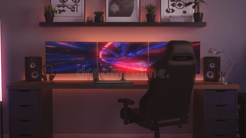 Tận hưởng một không gian chơi game đầy sắc màu với Phòng chơi game Cyber Gamer với những chiếc máy tính hỗ trợ game cực mạnh cùng đèn neon lung linh. Chắc chắn bạn sẽ được trải nghiệm những cảm xúc tuyệt vời khi tham gia vào những trận đấu hấp dẫn đấy!