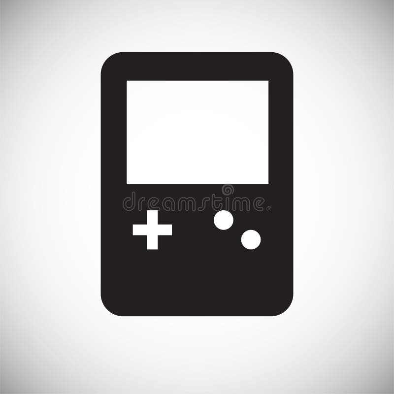 Gaming icon on background for graphic and web design. Simple vector sign. Internet concept symbol for website button or stock illustration