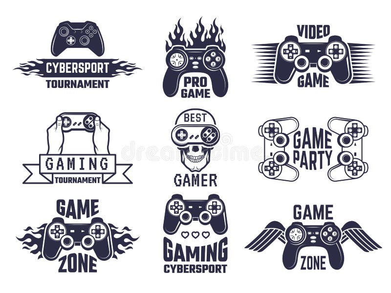 Gaming Logo Stock Illustrations – 22,250 Gaming Logo Stock Illustrations,  Vectors & Clipart - Dreamstime