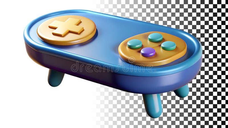 Gamma controller di gioco per videogiochi di intrattenimento png immagine trasparente Generative AI illustrazione vettoriale