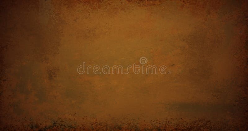 Gammal bruna bakgrund med grym textur, grafik med tryckt betryggande metall stock illustrationer