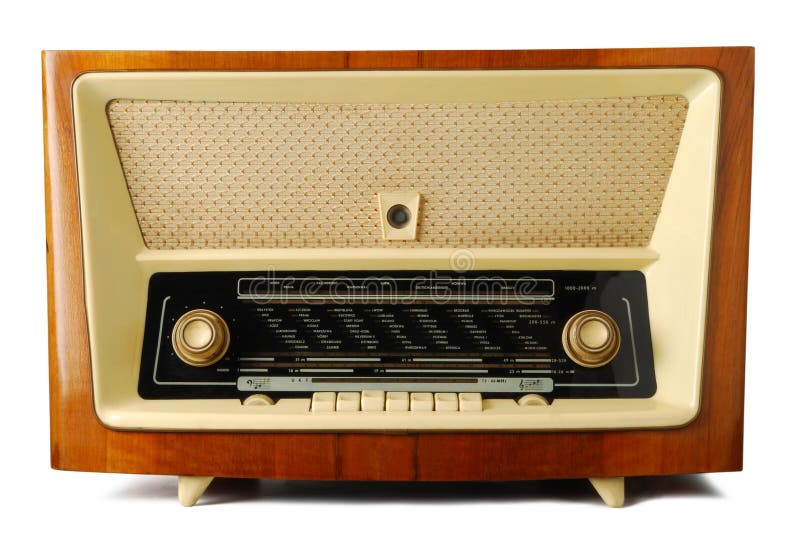 gammal radio royaltyfria foton gammal radio royaltyfria foton