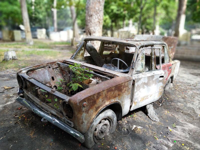 Gammal rostig bil Avtomobile arkivbilder Gammal rostig bil Avtomobile arkivbilder
