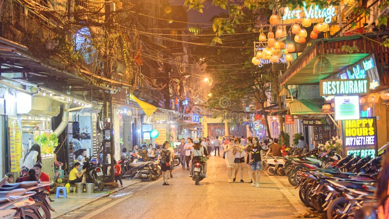 Gammal stad av Hanoi