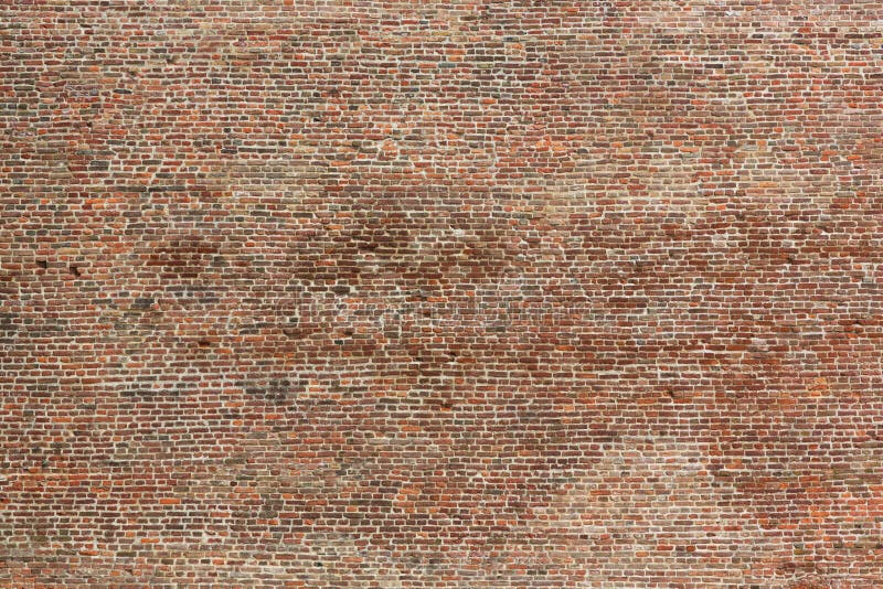 Gammal sömlös textur för tegelstenvägg royaltyfri fotografi
