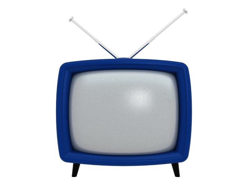 gammal tv 3d stock illustrationer gammal tv 3d stock illustrationer