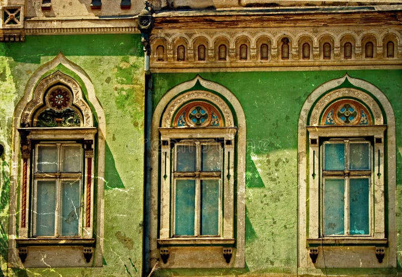 Gammal vykort av en historisk byggnad Timisoara Rumänien 16 arkivbilder Gammal vykort av en historisk byggnad Timisoara Rumänien 16 arkivbilder