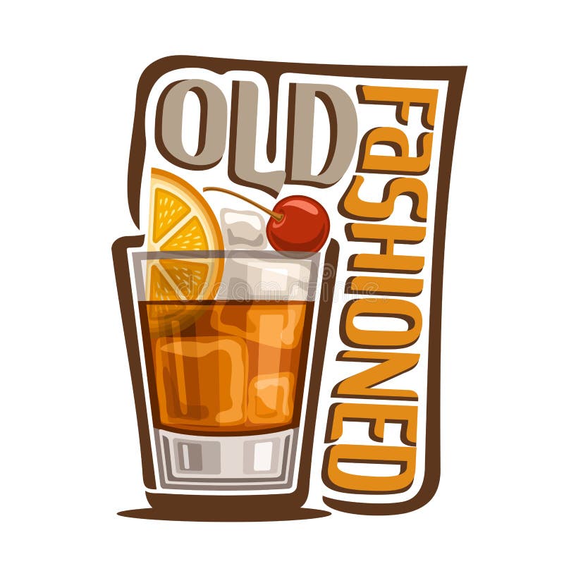 Gammalmodig coctail royaltyfri illustrationer Gammalmodig coctail royaltyfri illustrationer