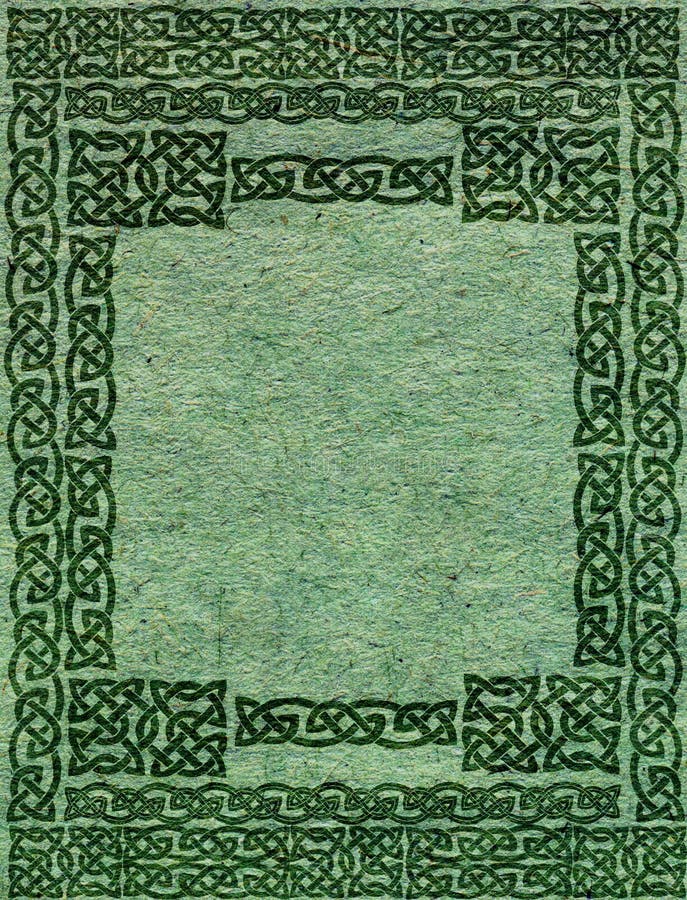 gammalt papper för celtic ram royaltyfri illustrationer gammalt papper för celtic ram royaltyfri illustrationer