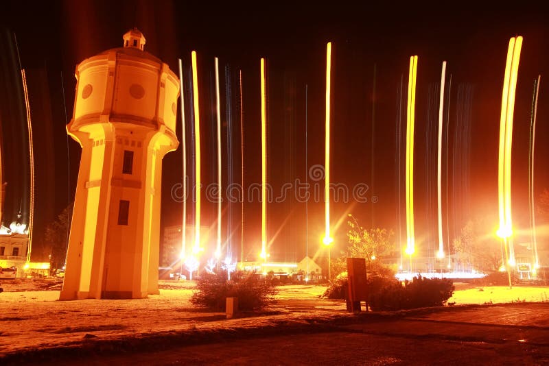 Gammalt vattentorn i Vukovar Gammalt vattentorn i Vukovar