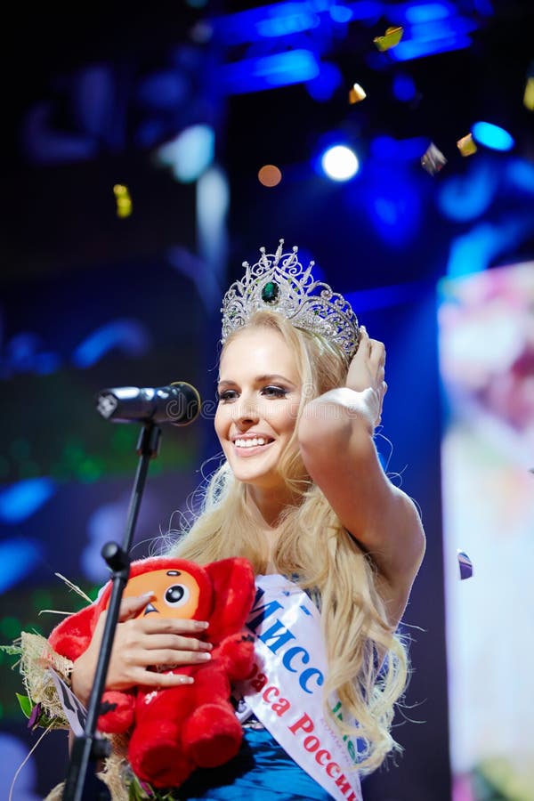 MOSCOW - DEC 1: Winner of Beauty of Russia 2011 contest Natalya Pereverzeva, Dec 1, 2011, Moscow, Russia. Natasha won crown of beauty queen and opportunity to represent Russia at contest Miss earth. MOSCOW - DEC 1: Winner of Beauty of Russia 2011 contest Natalya Pereverzeva, Dec 1, 2011, Moscow, Russia. Natasha won crown of beauty queen and opportunity to represent Russia at contest Miss earth.