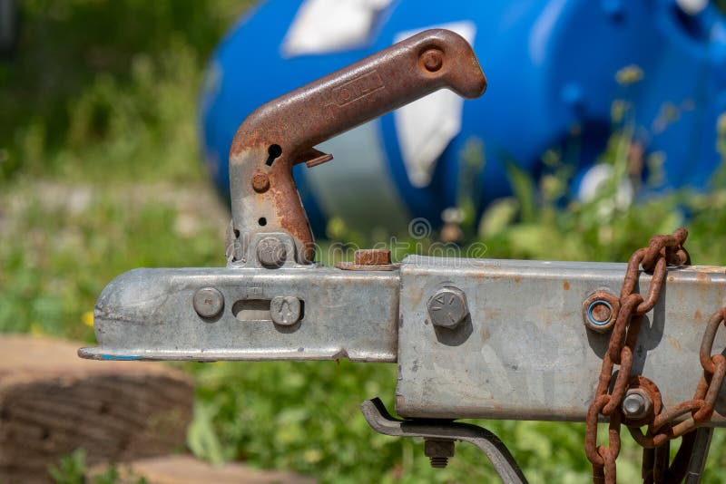 Gancho Del Remolque Del Primer Para Los Barcos U Otro Foto de archivo