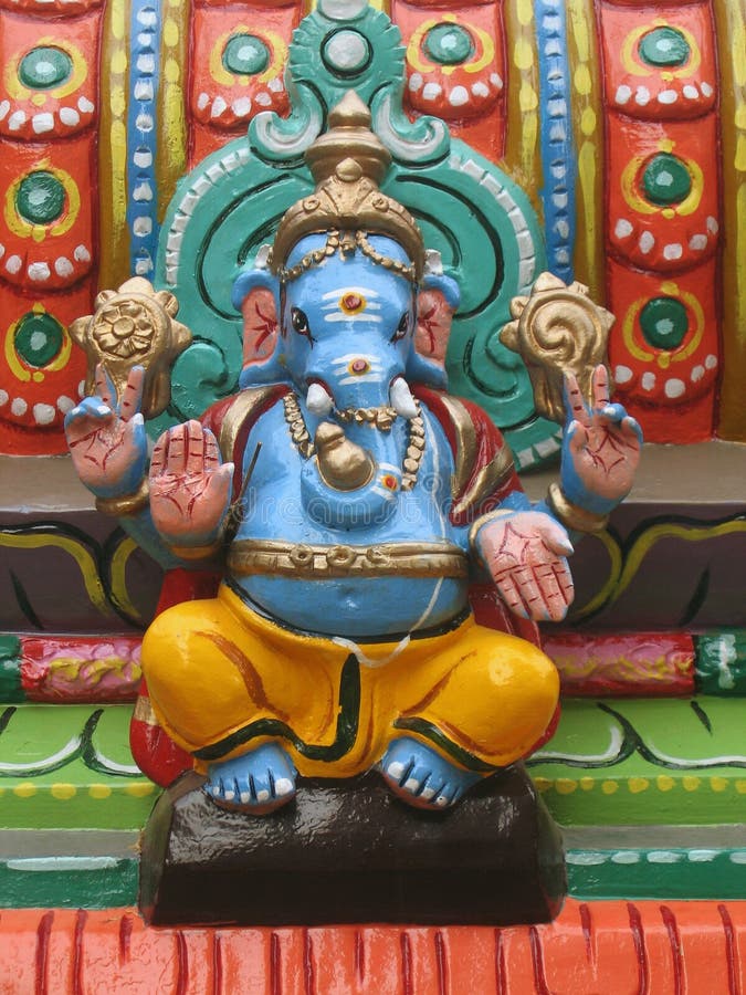 Download Ganesh stock foto. Afbeelding bestaande uit vrede, madras - 29942