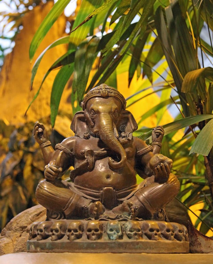 Statue of the hinduism god Ganesha. Brahman stock images, royalty-free photos and pictures