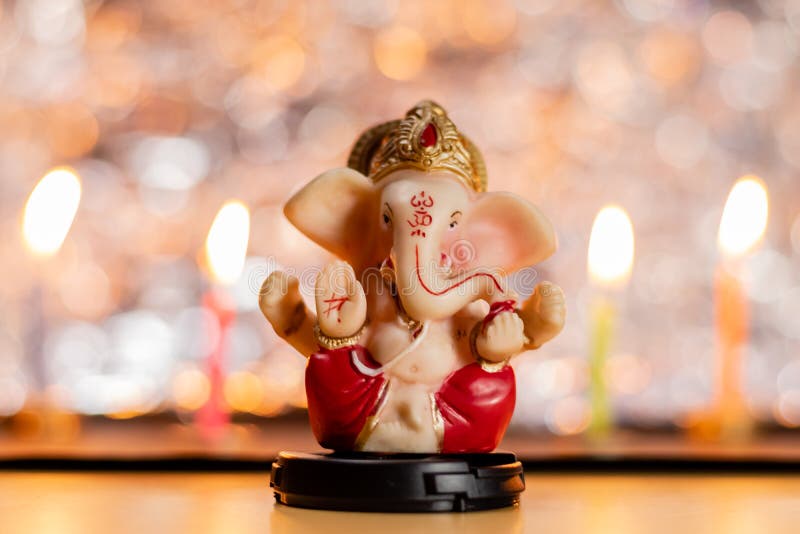 Ganesha the Hindu God of Wisdom in Diwali Concept Stock Photo Image Ganesha the Hindu God of Wisdom in Diwali Concept Stock Photo Image