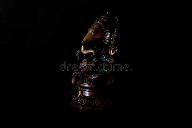 Ganesha Metal Alloy Statue on Black Background Stock Photo - Image of decoration, luck: 137652790 Ganesha Metal Alloy Statue on Black Background Stock Photo - Image of decoration, luck: 137652790