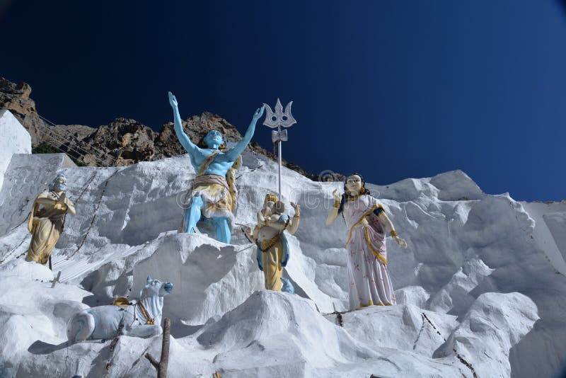 Gangotri, Uttarakhand, India. Indian gods, Himalayas royalty free stock image Gangotri, Uttarakhand, India. Indian gods, Himalayas royalty free stock image
