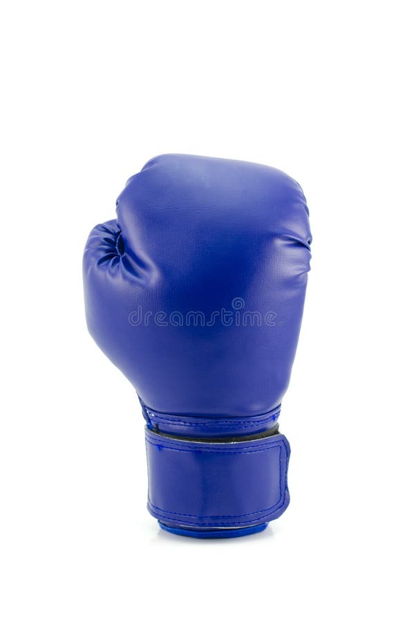 gant de boxe bleu