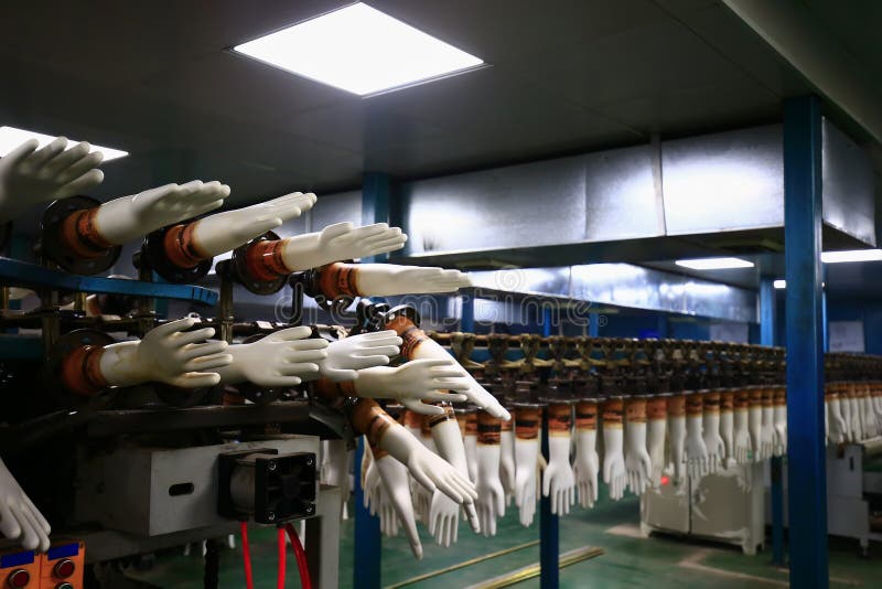 Gants Atelier De Production En Usine Et équipement Mécanique Photo stock -  Image du fabrication, soigné: 225153752