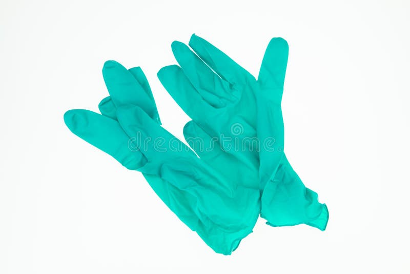 Gants médicaux photos libres de droits Gants médicaux photos libres de droits