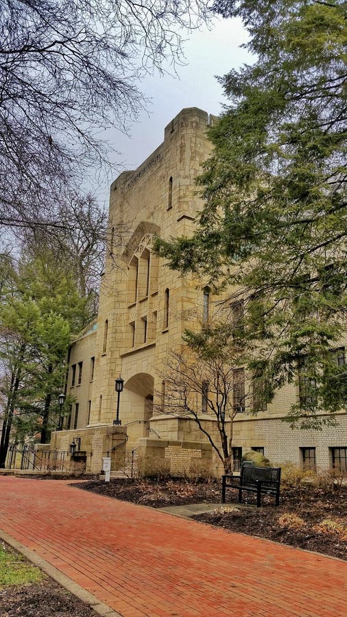 Gaplin Hall, Colegio de Wooster, Ohio imágenes de archivo libres de regalías
