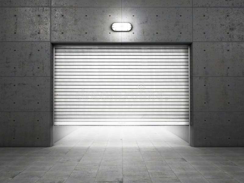 Garage Door stock image. Image of carport, noble, steal 50048113