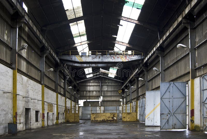 Garage de camion lourd photo libre de droits Garage de camion lourd photo libre de droits