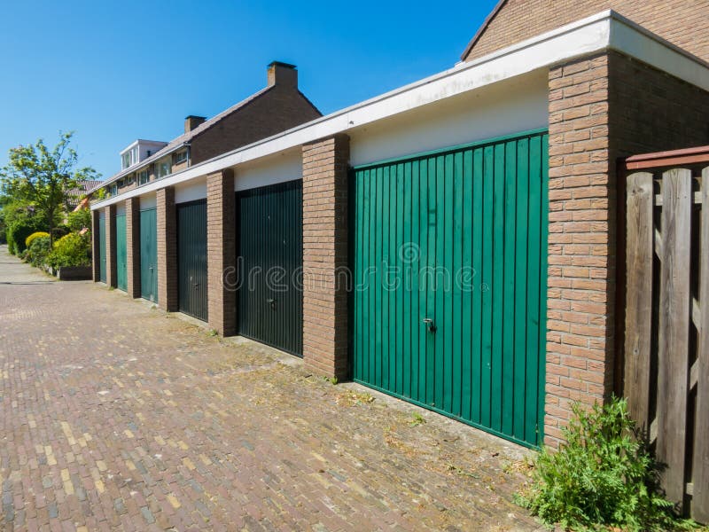 Garagedozen royalty-vrije stock fotografie Garagedozen royalty-vrije stock fotografie