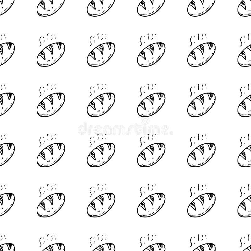 Garatuja sem emenda tirada mão do naco do teste padrão Ícone do estilo do esboço Elemento da decoração Isolado no fundo branco Pr ilustração stock Garatuja sem emenda tirada mão do naco do teste padrão Ícone do estilo do esboço Elemento da decoração Isolado no fundo branco Pr ilustração stock