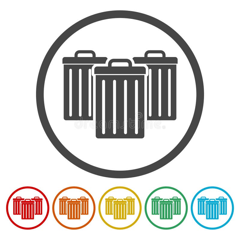 Garbage Icon vector illustration