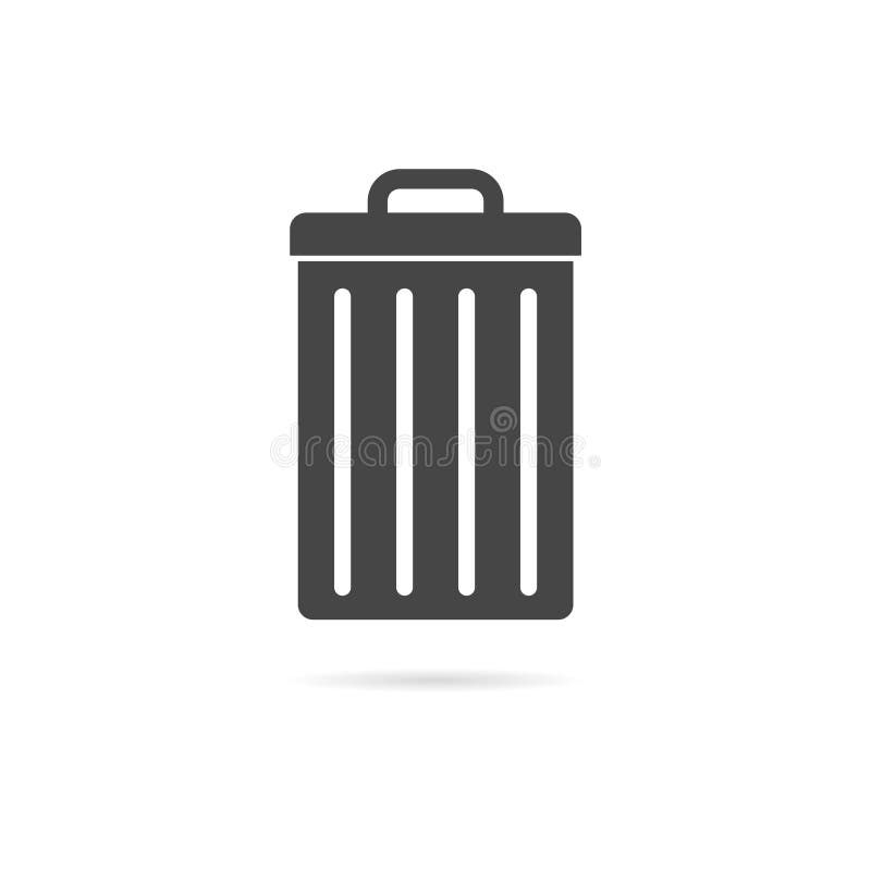 Garbage Icon royalty free illustration