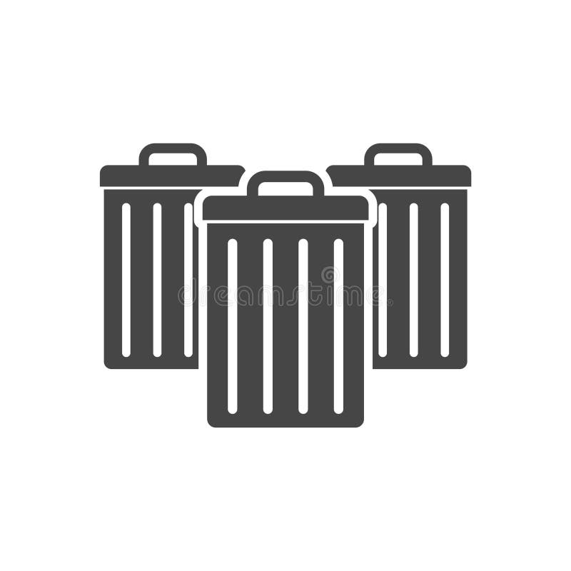 Garbage Icon vector illustration