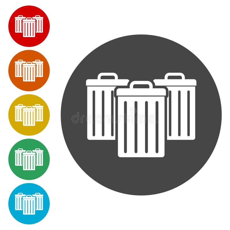 Garbage Icon royalty free illustration