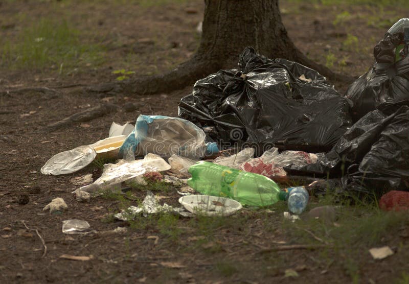 Garbage stock photography