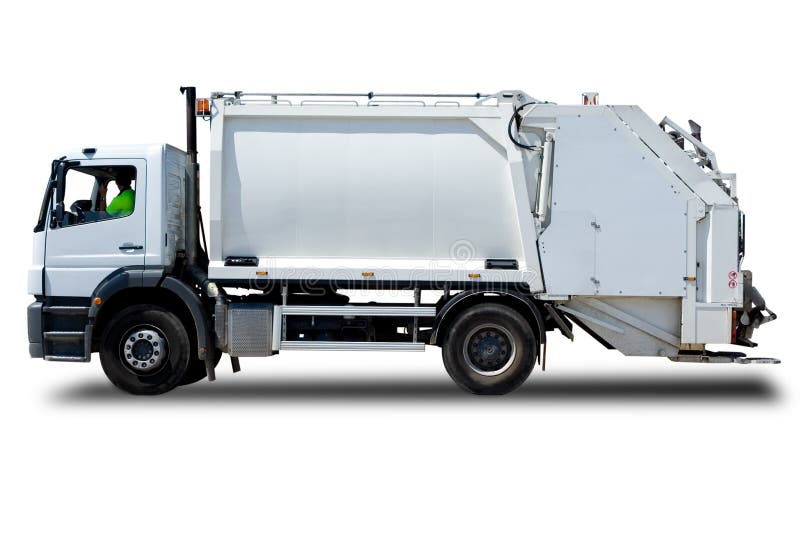 Garbage Truck stock photography