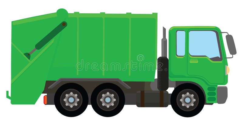 garbage truck drawing garbage truck drawing