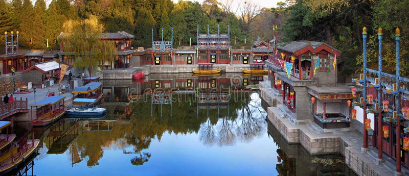 In summer palace, the Garden of Harmonious Interests, with its exquisite design and distinctive layout, is known as the garden in the gardens Amongst the gardens of Northern China, its style is the most representative of the classical gardens of Southern China. In summer palace, the Garden of Harmonious Interests, with its exquisite design and distinctive layout, is known as the garden in the gardens Amongst the gardens of Northern China, its style is the most representative of the classical gardens of Southern China.