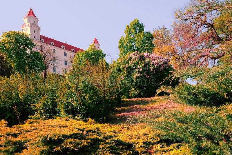 Garden Bratislava Castle - Slovakia