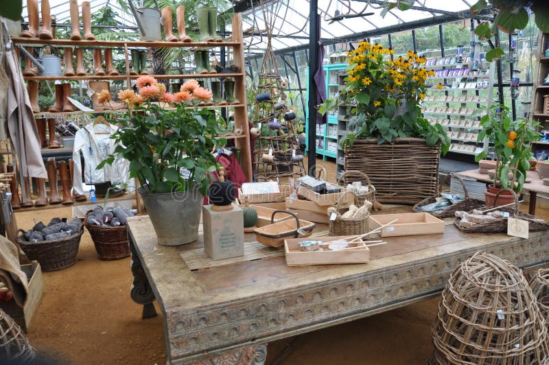 Garden Centre And Florist In Richmond London Editorial