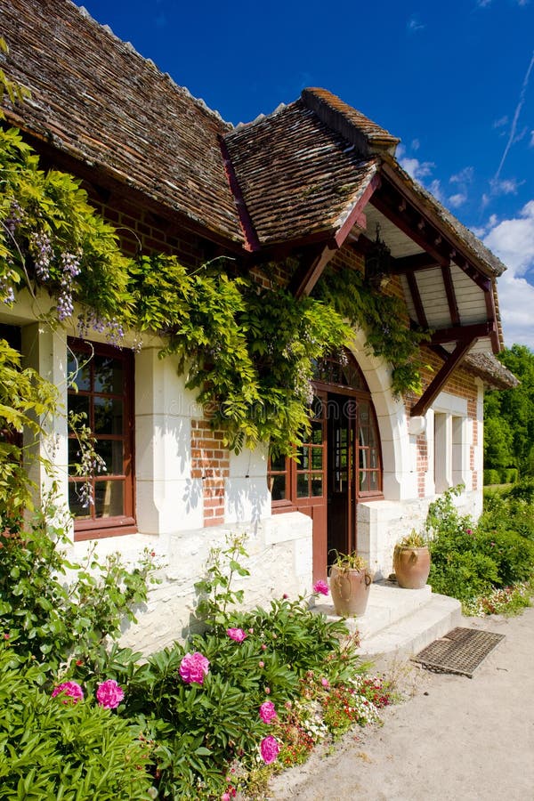 Garden of Chateau du Moulin