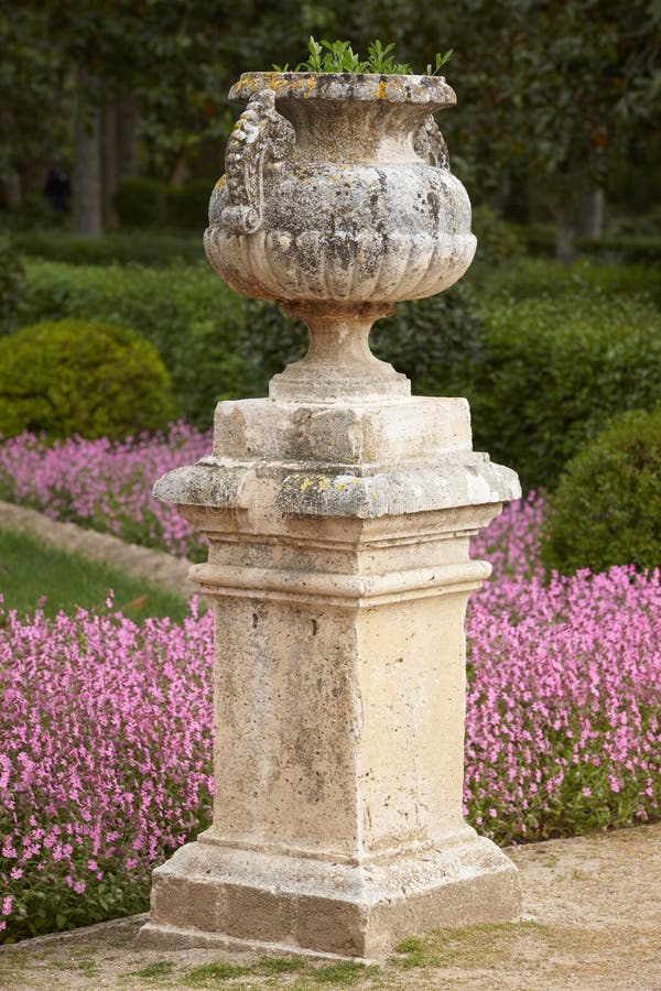 The Garden Column Corridor Pergola In A Park Stock Photo - Image of